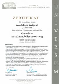 Zertifikat Gutachter f&uuml;r Immobilienbewertung_0001